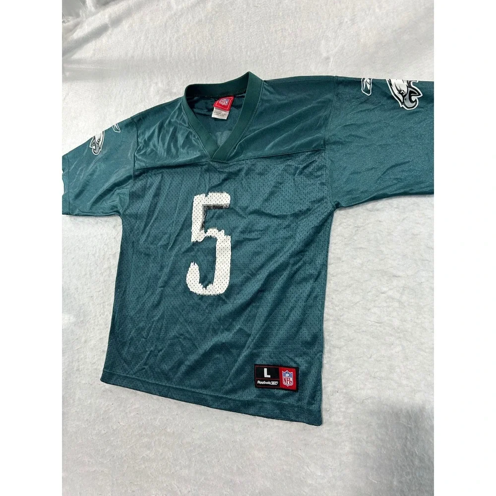 Reebok Philadelphia Eagles Donovan McNabb  Jersey Youth Large Green NFL Football